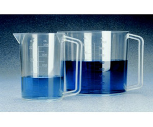美國Nalgene 1223 帶柄帶刻度燒杯，聚甲基戊烯