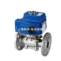 電動(dòng)法蘭三片式球閥，不銹鋼三片式球閥