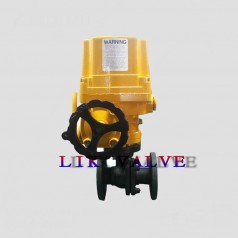 進口電動防爆碳鋼球閥（DC24V、DC220V、AC110V）