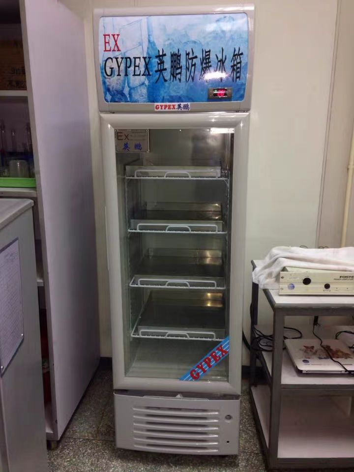 英鵬防爆冷藏冰箱，儲存化學品防爆冰箱BL-300L