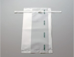 加拿大Labplas 無(wú)菌采樣袋 EFR-1012印有書(shū)寫(xiě)區(qū)域。安全封口