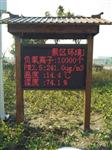 生態(tài)園林負(fù)氧離子濃度顯示大屏幕，負(fù)氧離子觀測(cè)站檢測(cè)儀器